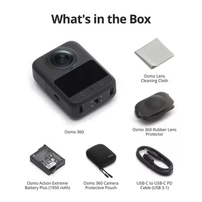 DJI Action Camera Osmo 360 Standard Combo