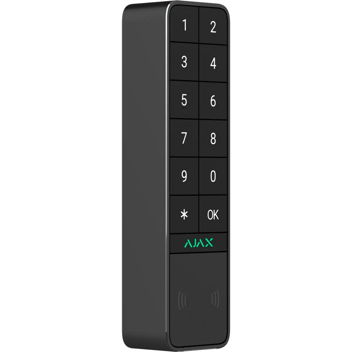 Leitor de controlo de acesso c/ PIN + RFID + Bluetooth + cartão Ajax - teclado retroiluminado - IP66 / IK08