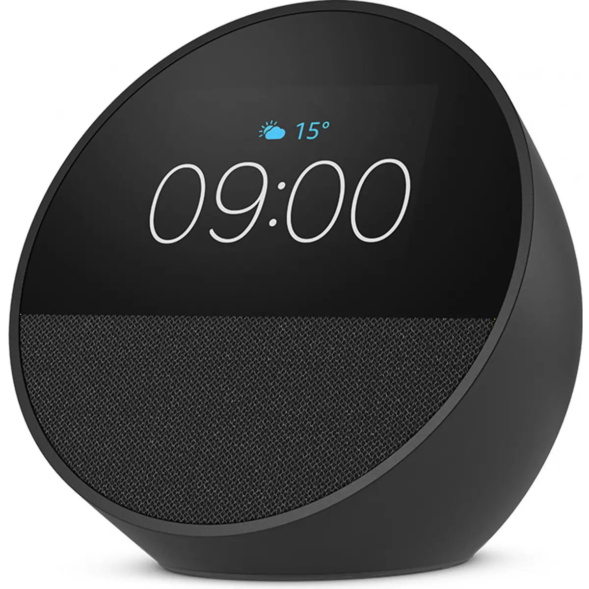 Amazon Echo Spot (2024) - Coluna inteligente com Alexa e display de 2.8'' - Preto