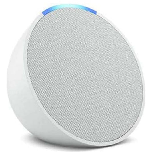 Echo Pop - Coluna inteligente compacta com som envolvente e Alexa - Branco