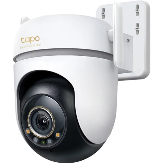 TP-Link Tapo TC43 - Câmara de vigilância IP (WiFi / Ethernet) Motorizada Pan/Tilt 5Mpx 3K 3.2mm IR 29.9m - IP66