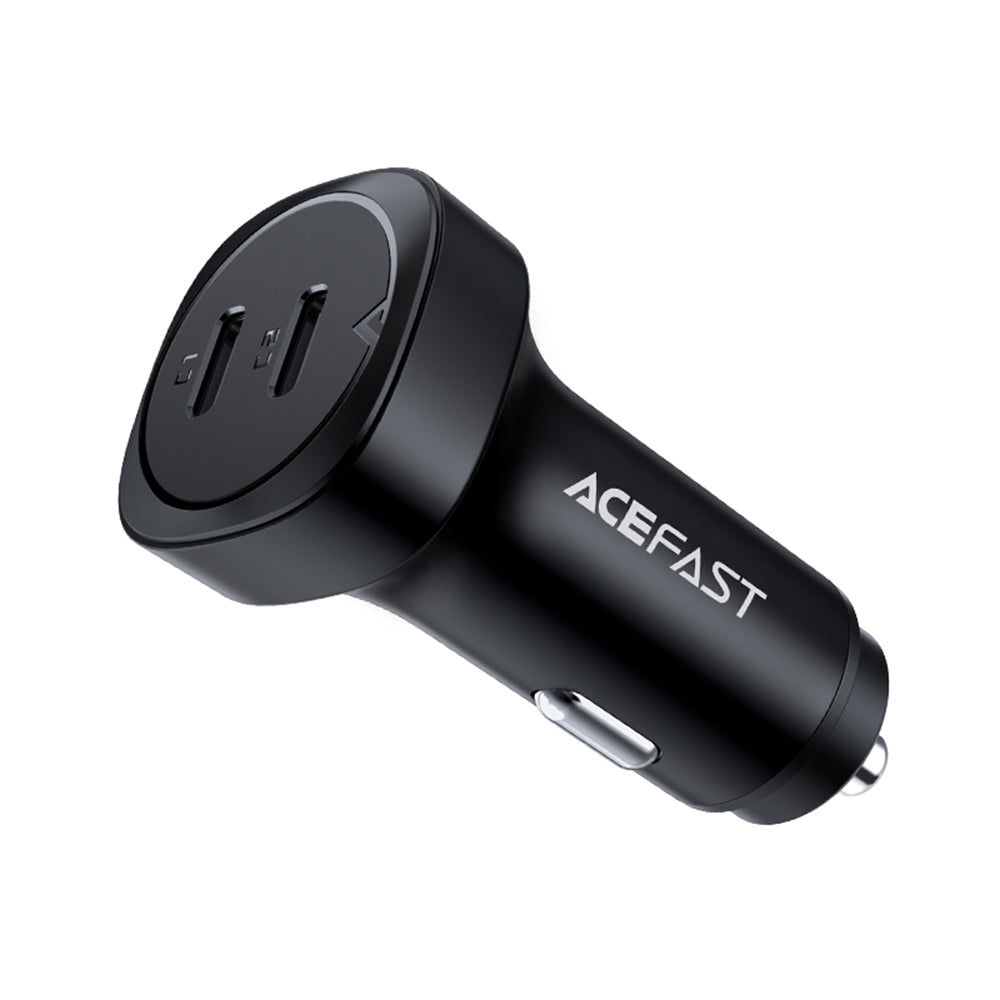 Acefast - Carregador de Carro (B2) - Preto