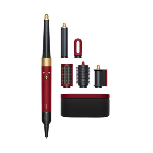Dyson Airwrap I.D. Straight + Wavy Multi-Style Complete Long Styler and Dryer HS08 Red Velvet/ Gold