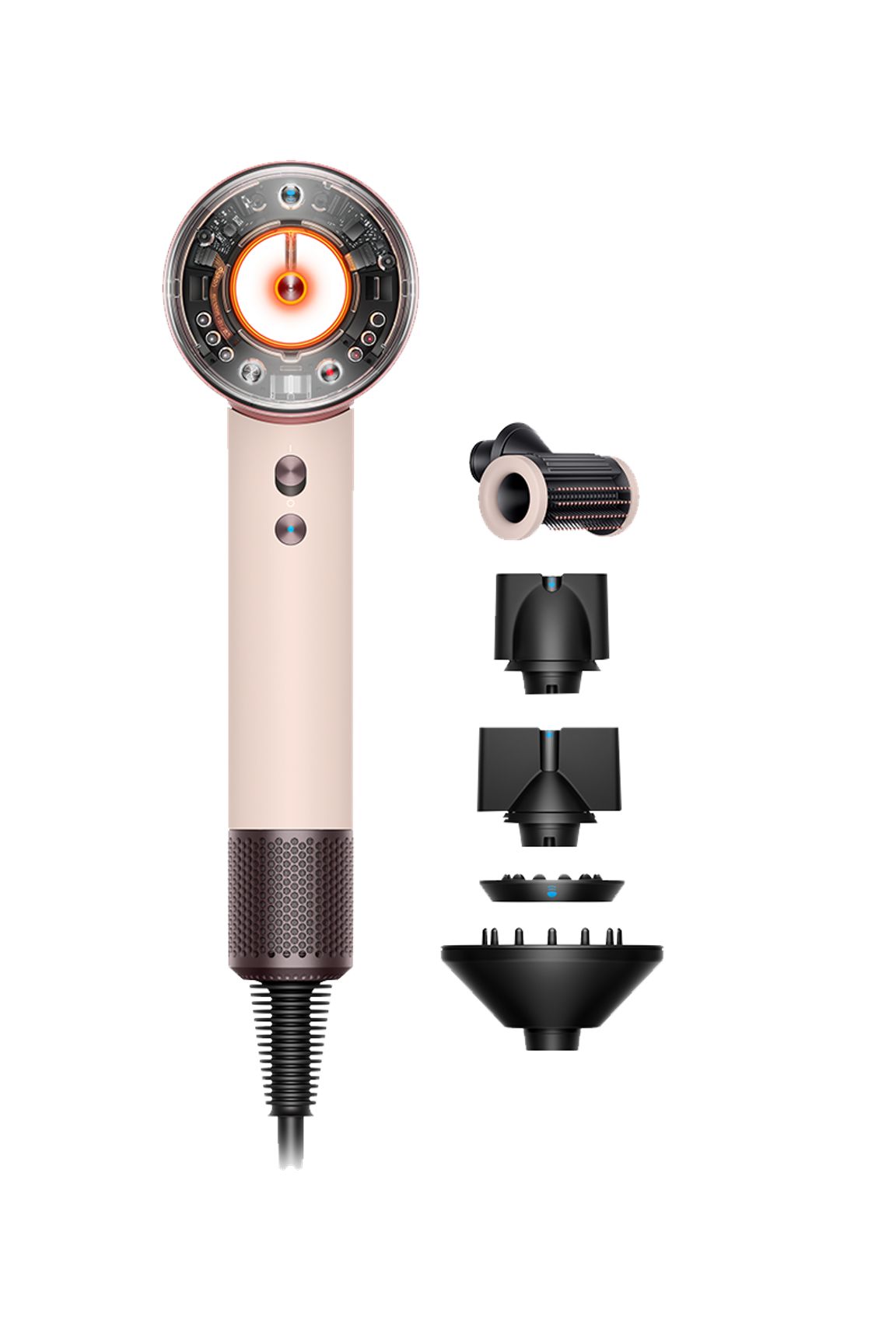 Secador de cabelo Dyson Supersonic Nural™ Liso+Ondulado (Ceramic pink/Rose gold)