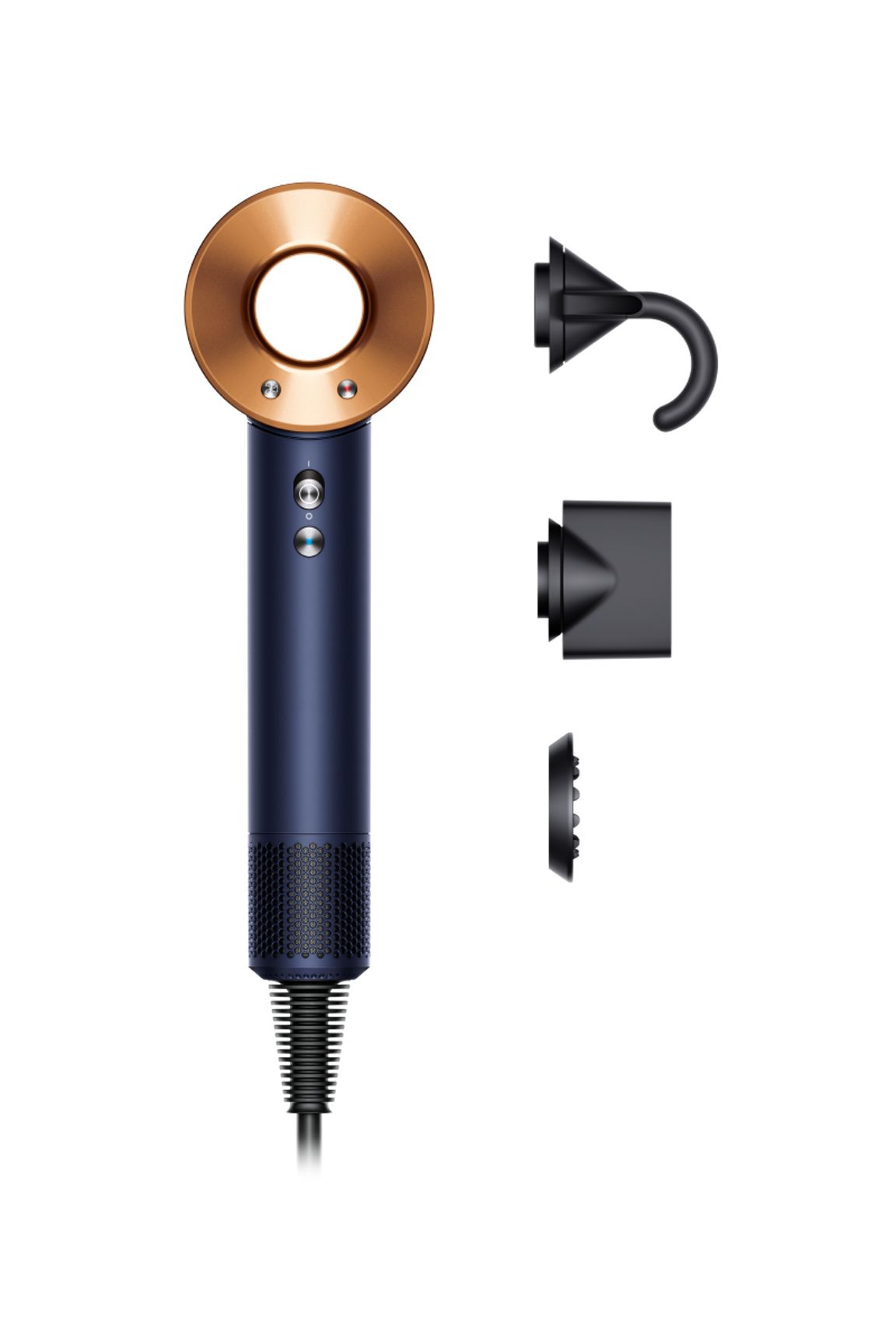 Secador de cabelo Dyson Supersonic™ Liso+Ondulado (Azul da Prússia/Cobre)