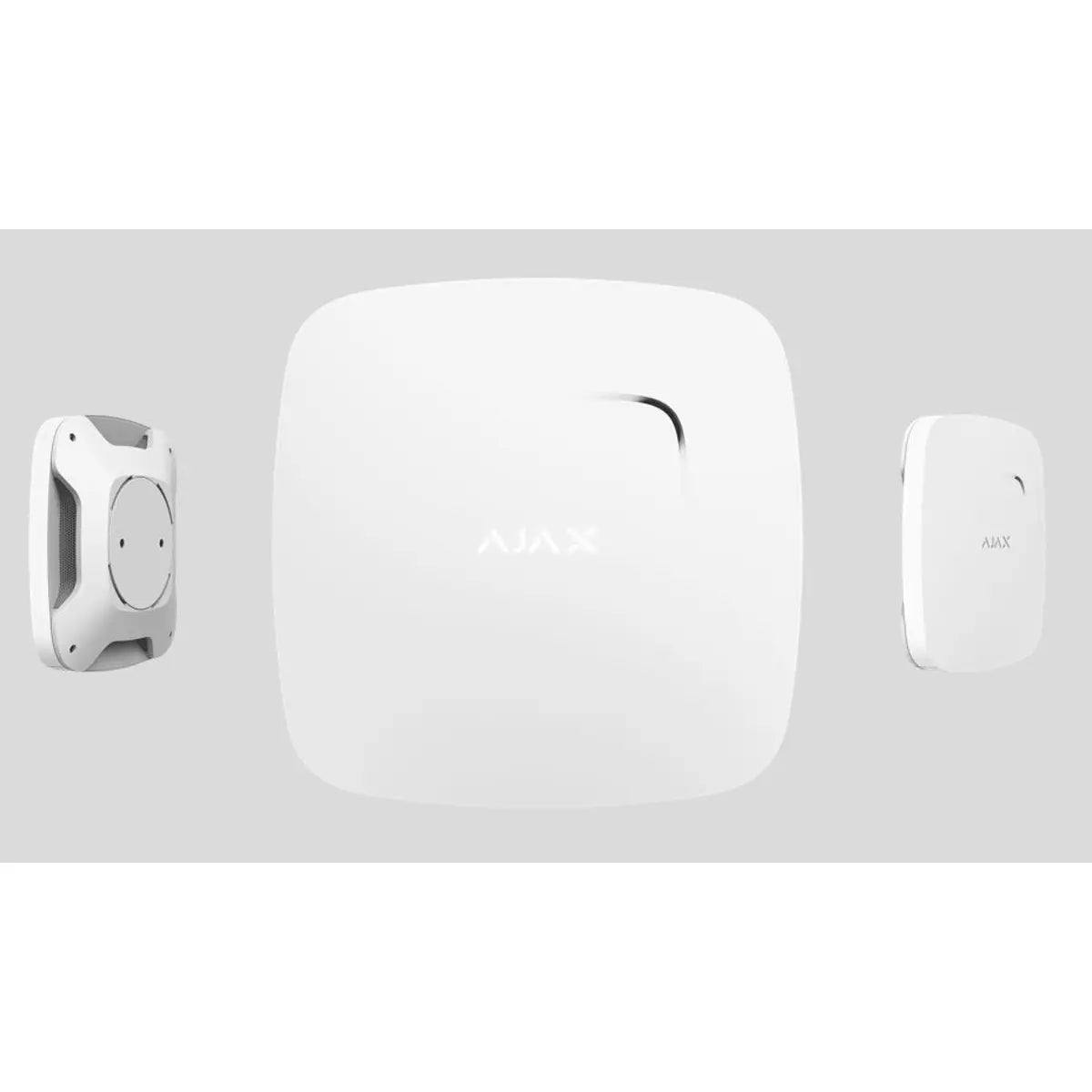 Detector de fumo e CO (monóxido de carbono) 85dB para alarme Ajax - branco