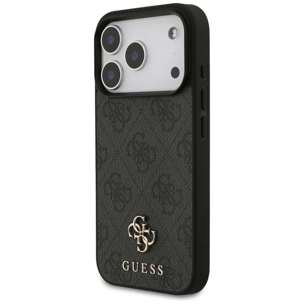 Capa Guess 4G Small and Classic Logo MagSafe - iPhone 17 Pro - Preto