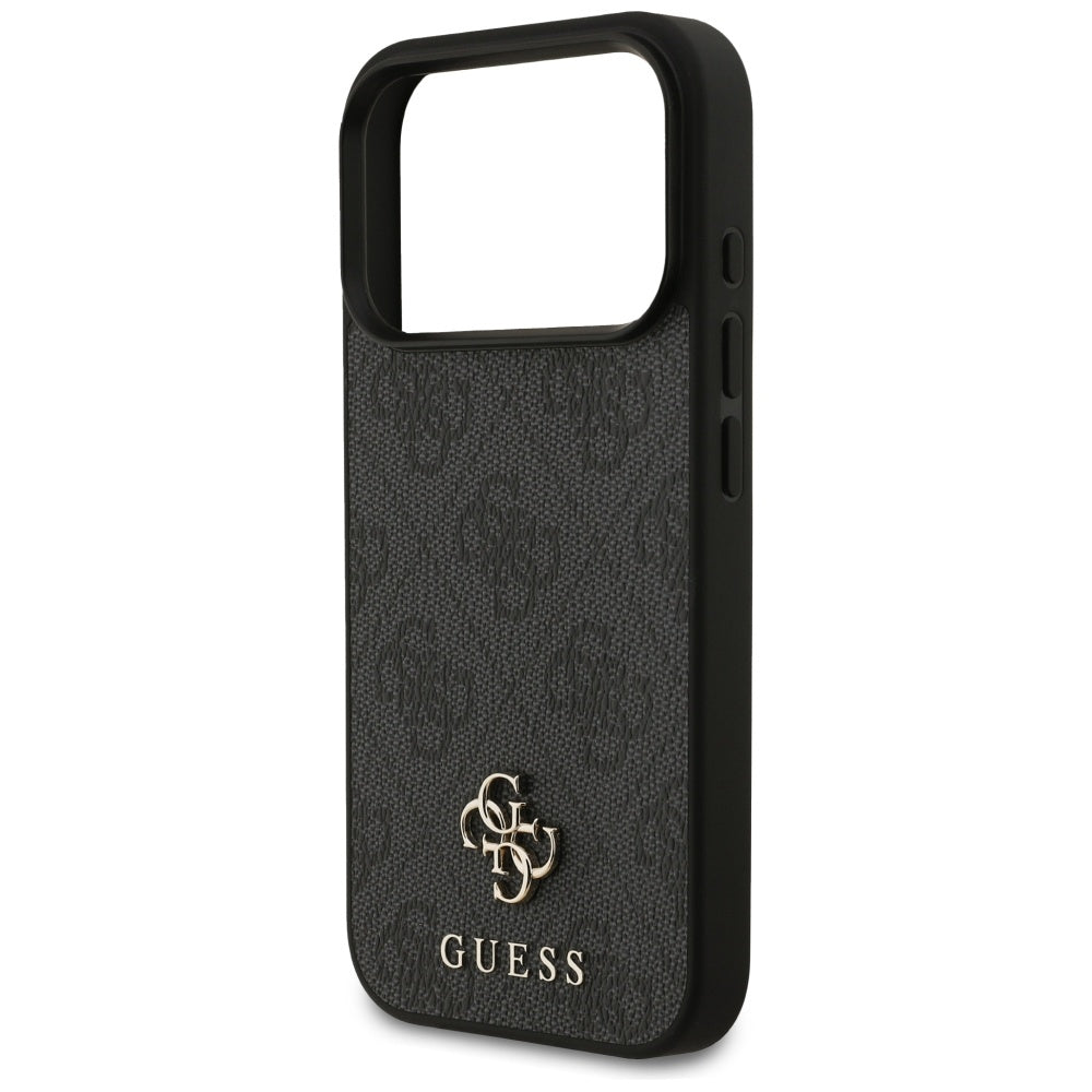 Capa Guess 4G Small and Classic Logo MagSafe - iPhone 17 Pro - Preto