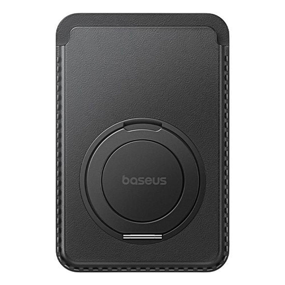 Baseus MagPro 3 - Carteira Magnética com Suporte para 3 Cartões e Proteção RFID - Preto