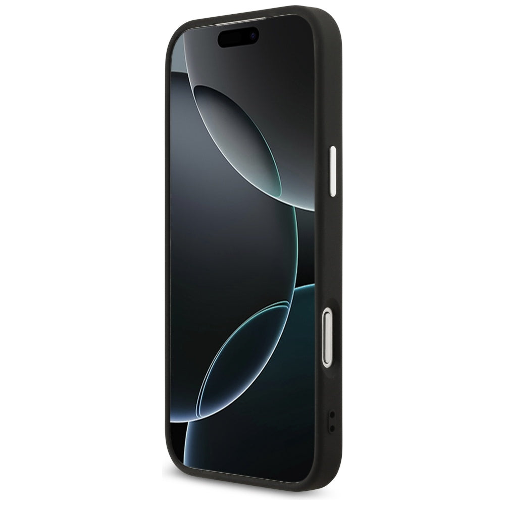 Capa Guess Hardcase 4G Triangle Logo MagSafe - iPhone 17 Pro Max - Preto