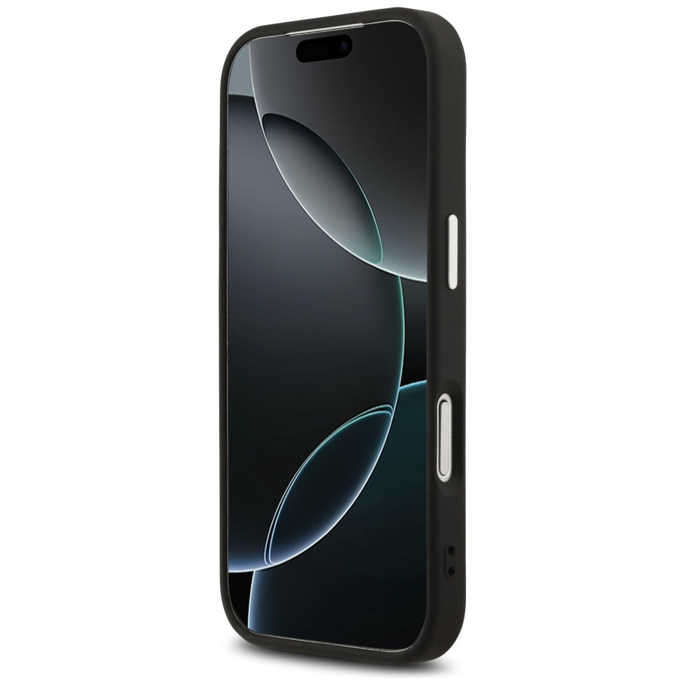 Capa Guess Hardcase 4G Triangle Logo MagSafe - iPhone 17 Pro - Preto
