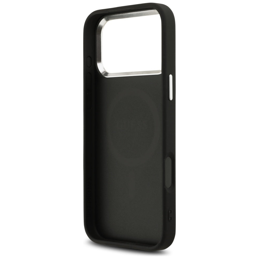 Capa Guess Hardcase 4G Classic Logo MagSafe - iPhone 17 Pro Max - Preto
