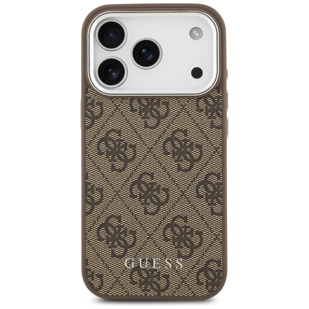 Capa Guess Hardcase 4G Classic Logo MagSafe - iPhone 17 Pro - Castanho