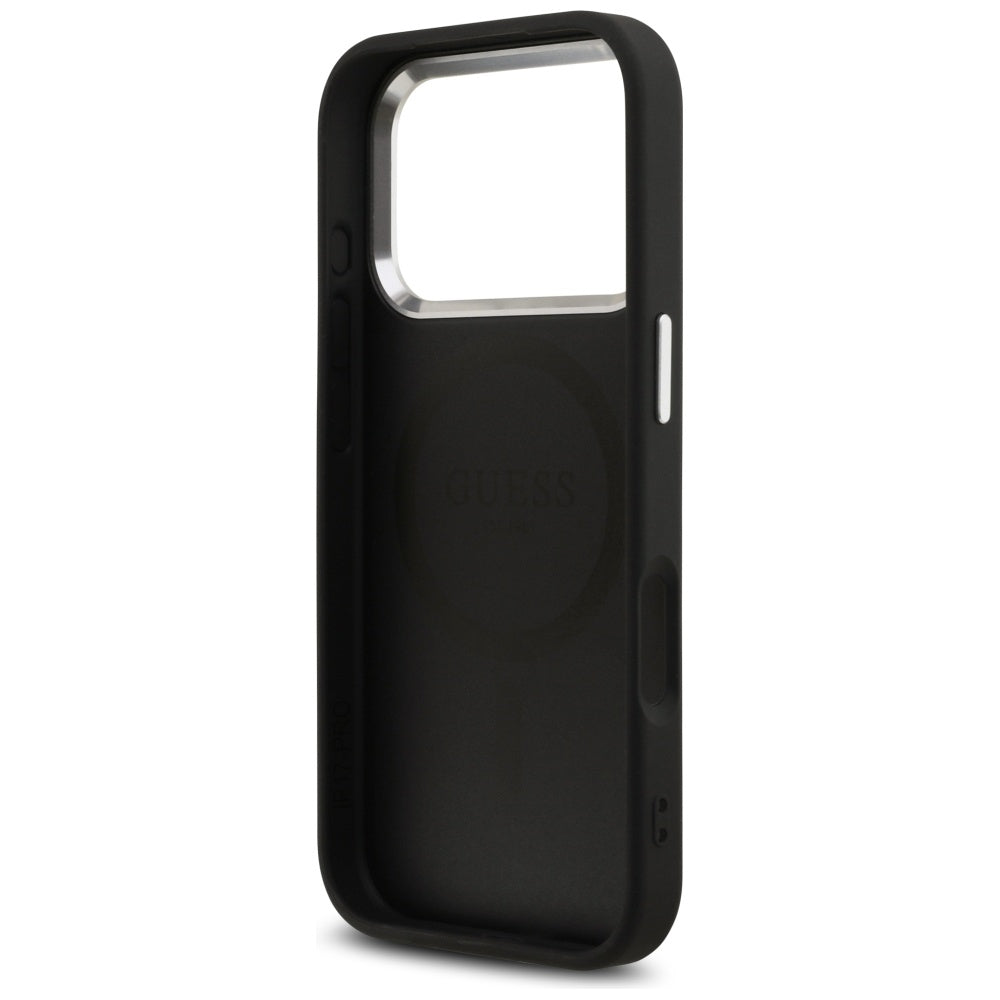 Capa Guess Hardcase 4G Classic Logo MagSafe - iPhone 17 Pro - Preto