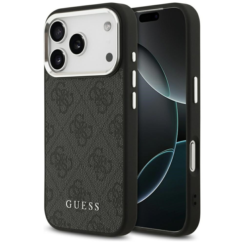 Capa Guess Hardcase 4G Classic Logo MagSafe - iPhone 17 Pro - Preto