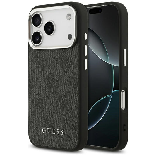 Capa Guess Hardcase 4G Classic Logo MagSafe - iPhone 17 Pro - Preto