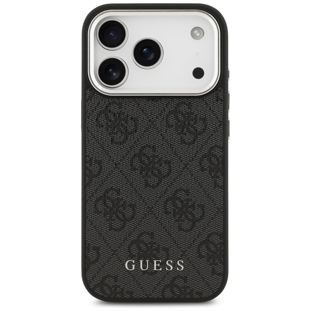 Capa Guess Hardcase 4G Classic Logo MagSafe - iPhone 17 Pro - Preto