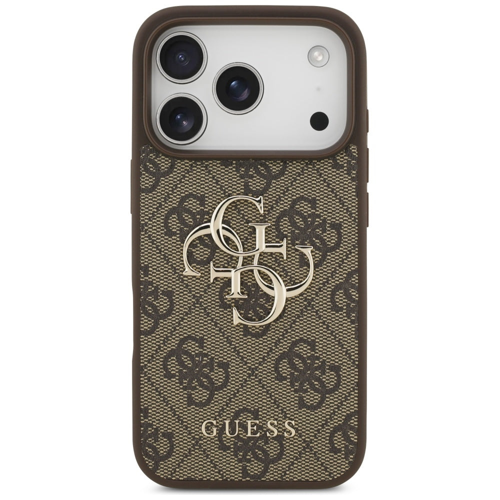 Capa Guess Hardcase 4G Big Logo - iPhone 17 Pro - Castanho