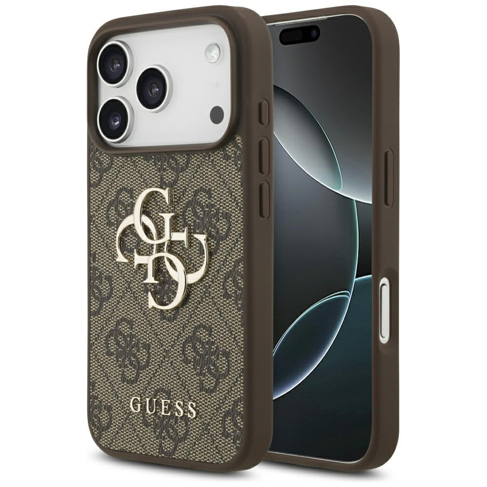 Capa Guess Hardcase 4G Big Logo - iPhone 17 Pro - Castanho
