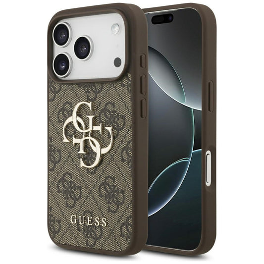 Capa Guess Hardcase 4G Big Logo - iPhone 17 Pro - Castanho