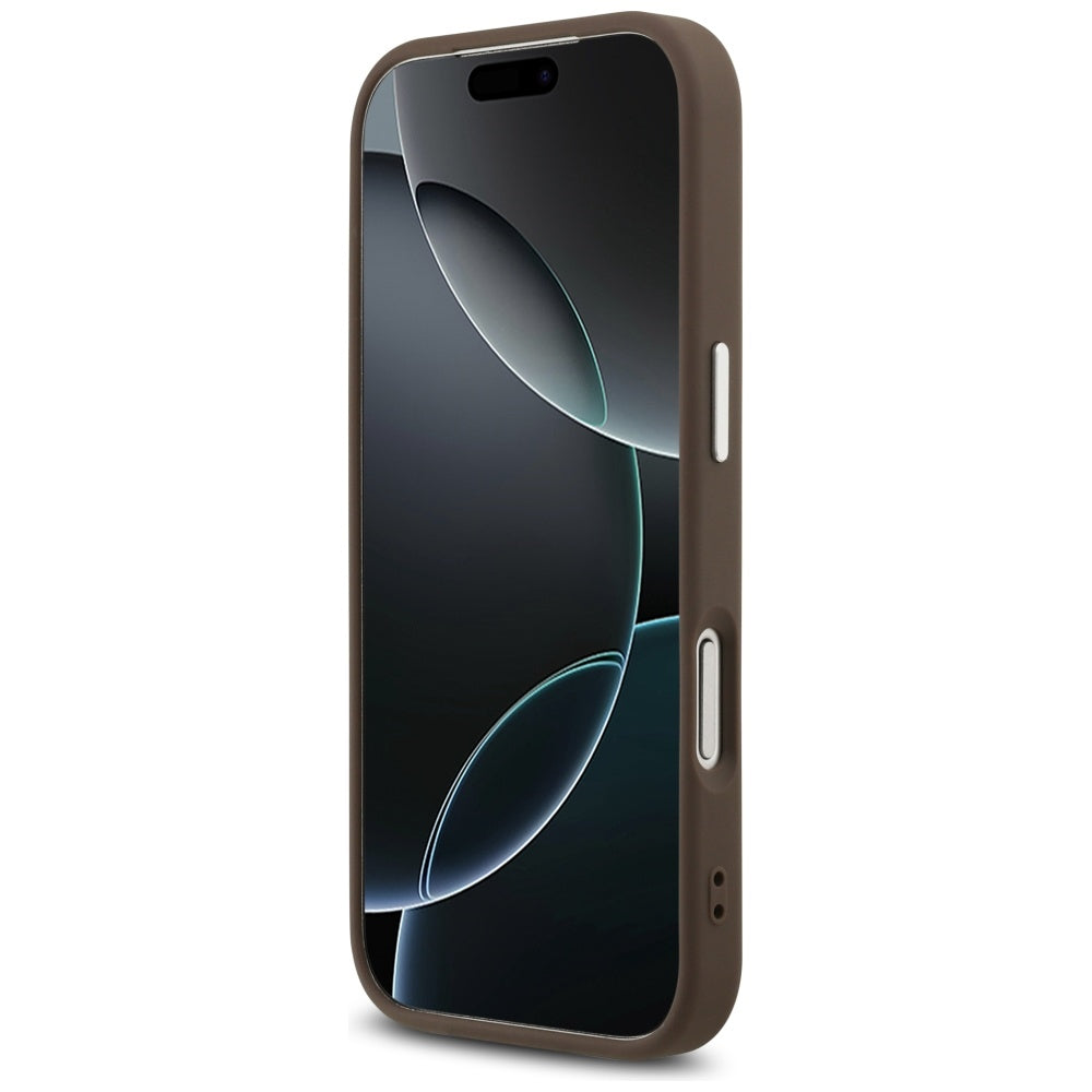 Capa Guess Hardcase Big 4G Logo Classic Logo - iPhone 17 Pro - Castanho