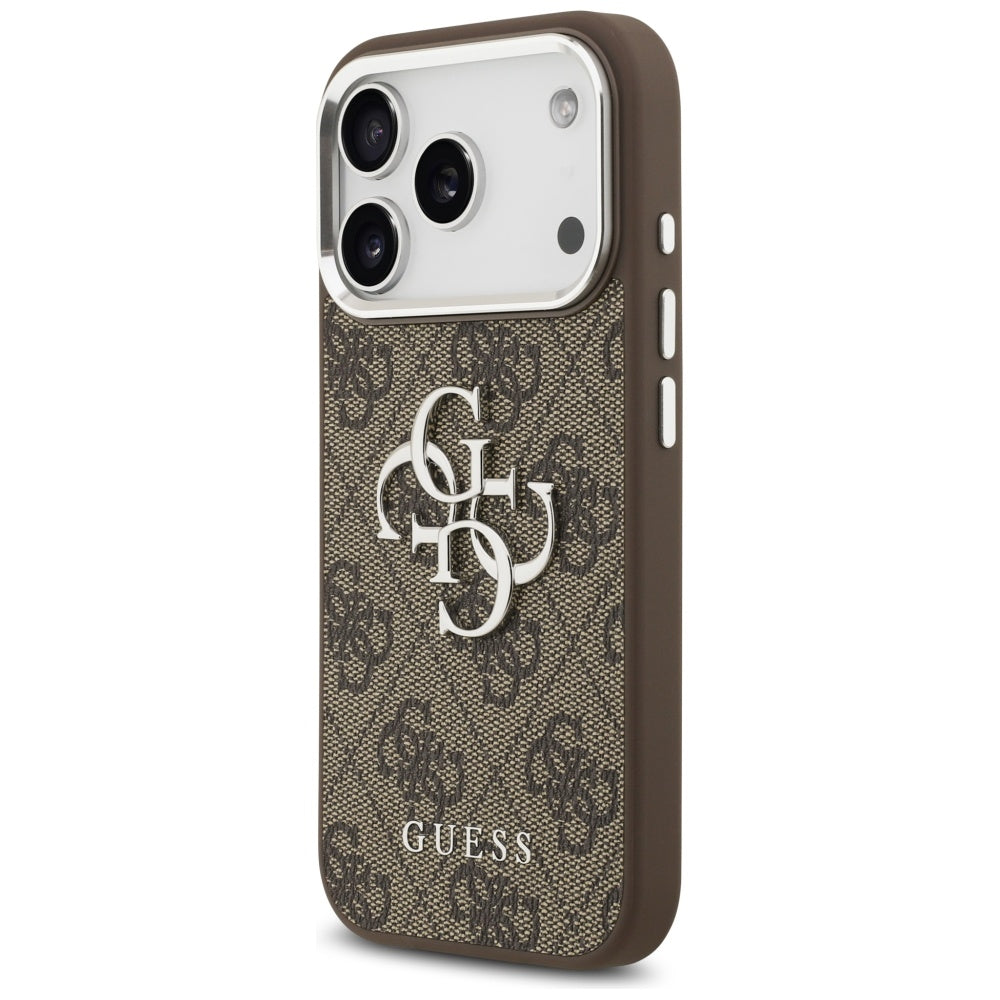 Capa Guess Hardcase Big 4G Logo Classic Logo - iPhone 17 Pro - Castanho