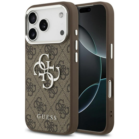Capa Guess Hardcase Big 4G Logo Classic Logo - iPhone 17 Pro - Castanho