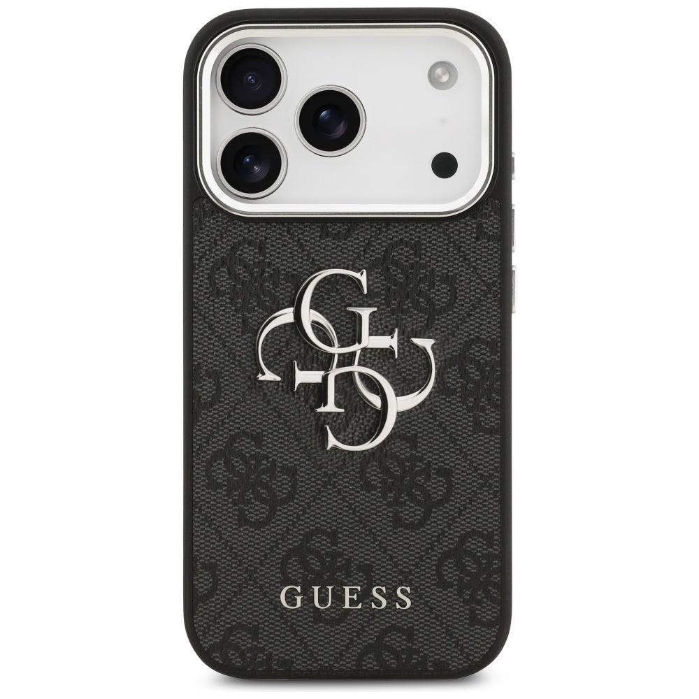 Capa Guess Hardcase Big 4G Logo Classic Logo - iPhone 17 Pro - Preto