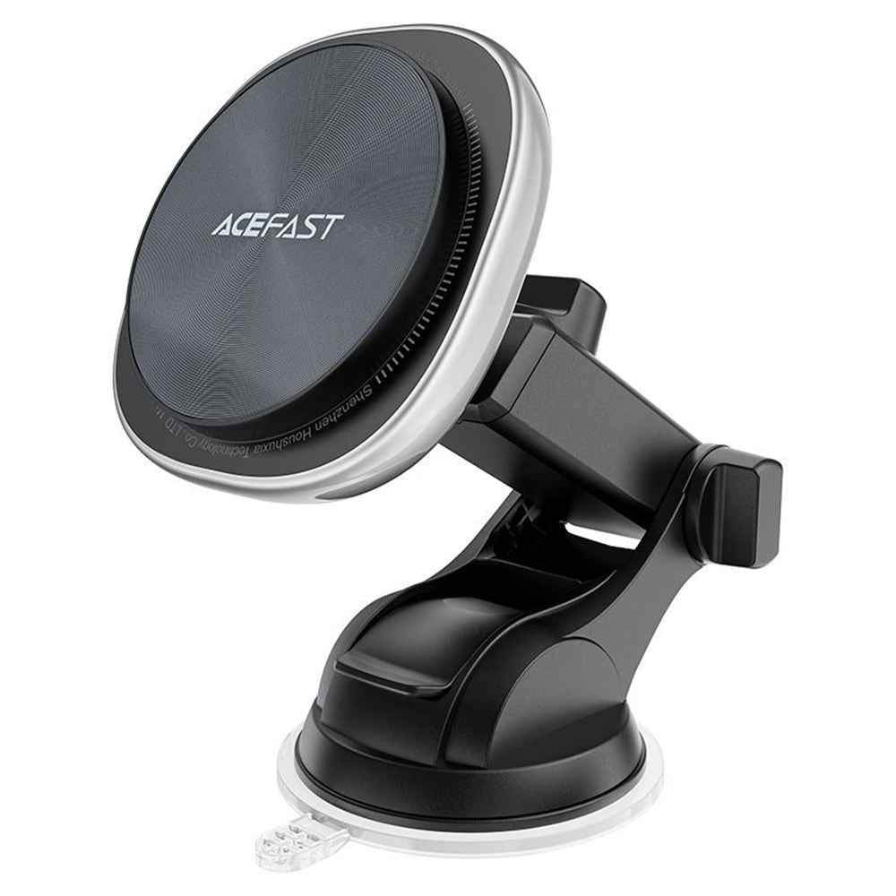 Acefast - Suporte de Carro com Carregamento Sem Fios (D42) - Prateado