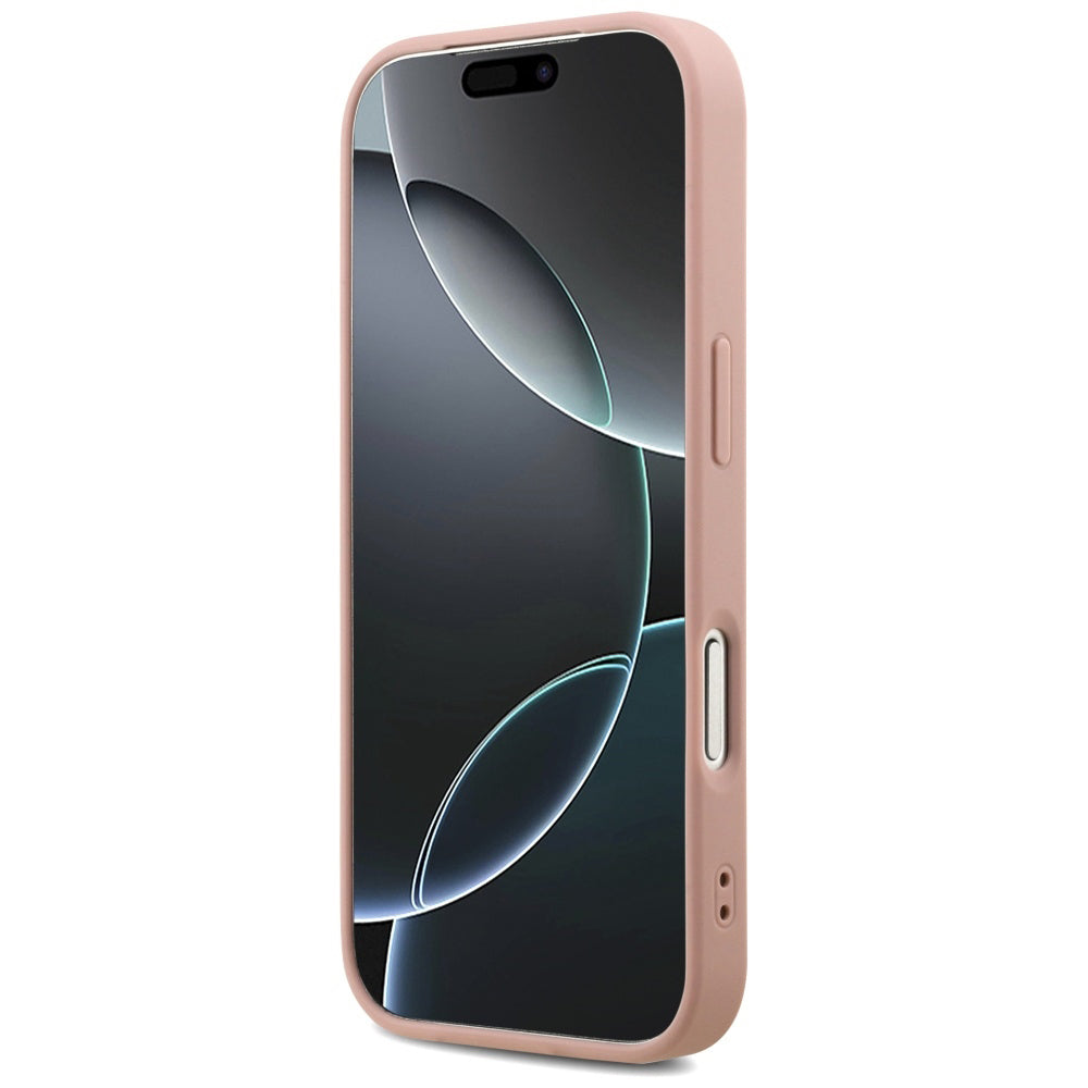 Capa Guess Fixed Glitter Big 4G - iPhone 17 Pro - Rosa