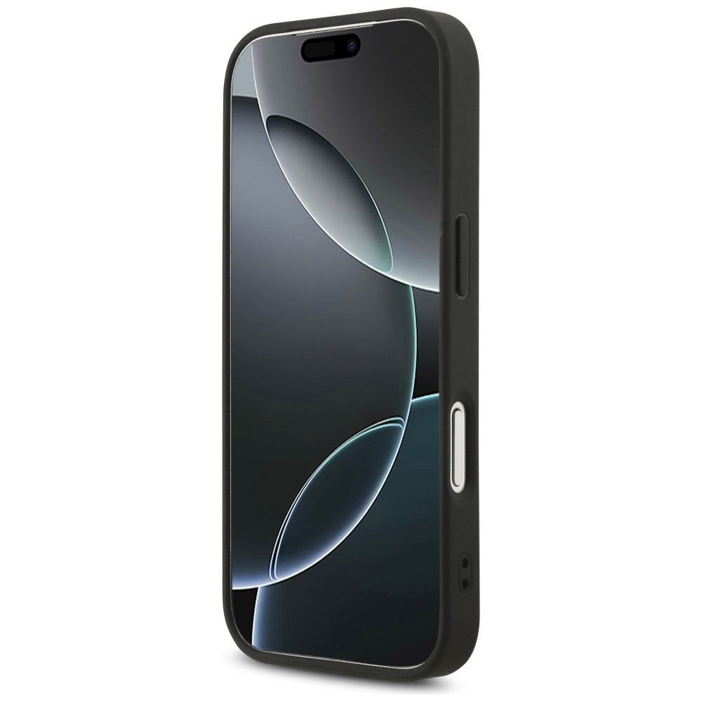Capa Guess Fixed Glitter Big 4G - iPhone 17 Pro Max - Preto