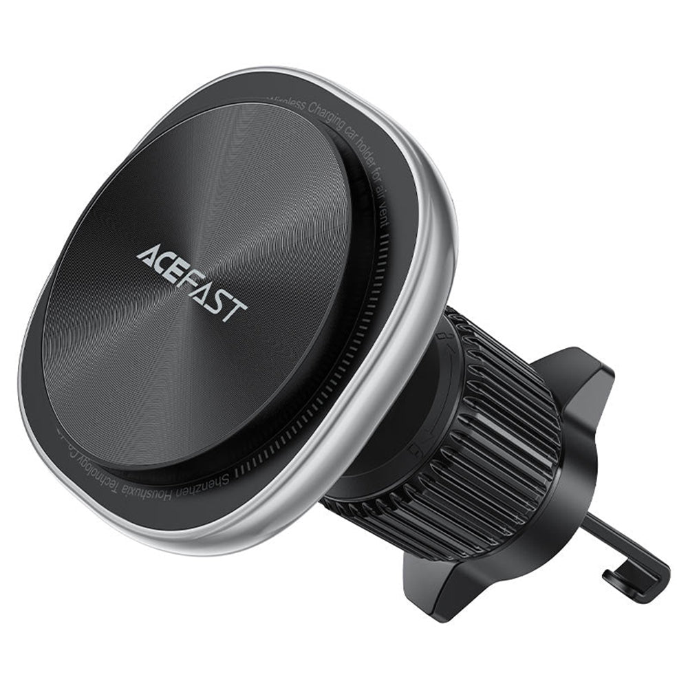 Acefast - Suporte de Carro com Carregamento Sem Fios (D41) - Prateado