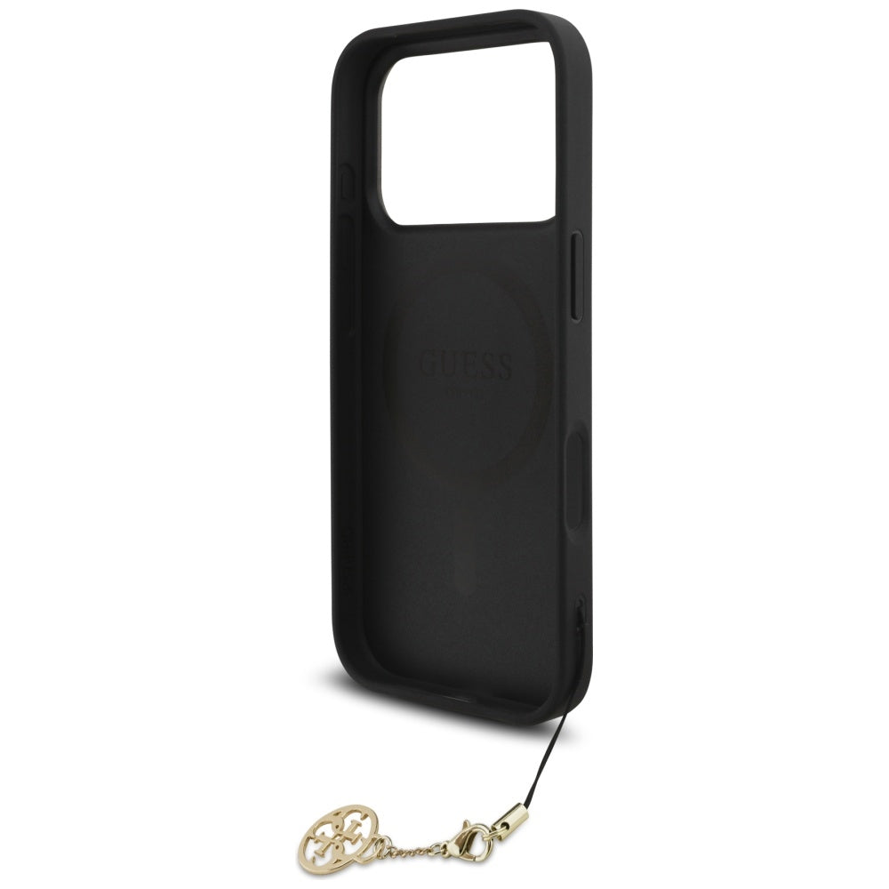 Capa Guess Hardcase 4G Charm Cradle MagSafe - iPhone 17 Pro - Preto