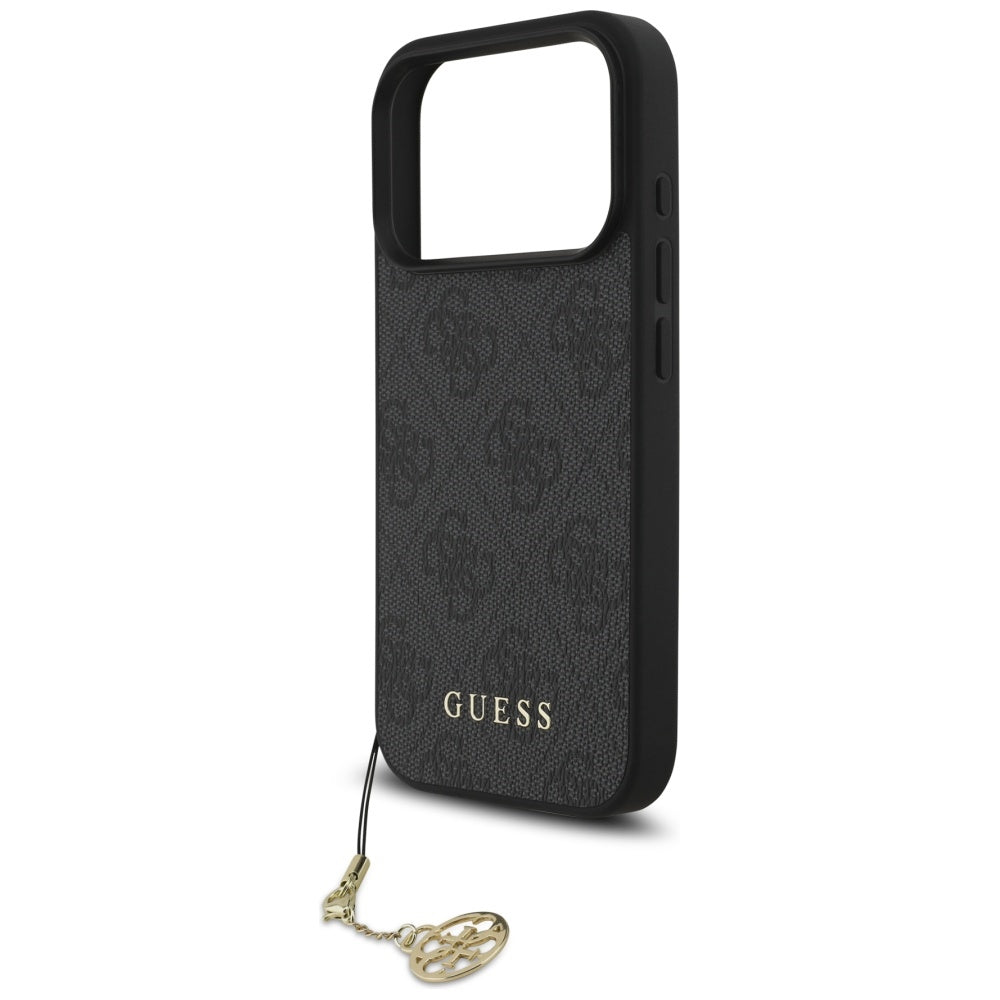 Capa Guess Hardcase 4G Charm Cradle MagSafe - iPhone 17 Pro - Preto