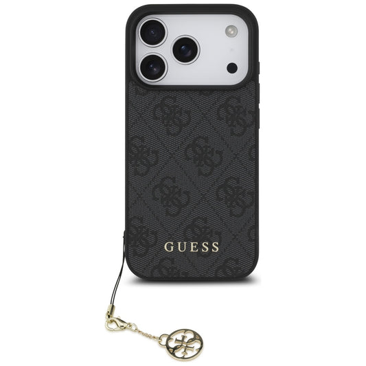 Capa Guess Hardcase 4G Charm Cradle MagSafe - iPhone 17 Pro - Preto