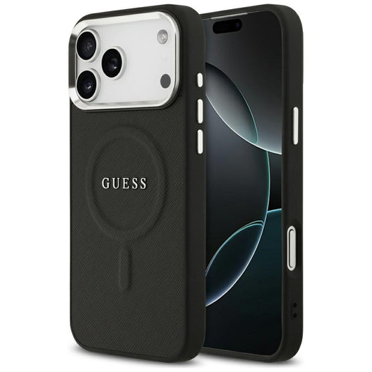 Capa Guess Hardcase Classic Logo MagSafe - iPhone 17 Pro Max - Preto