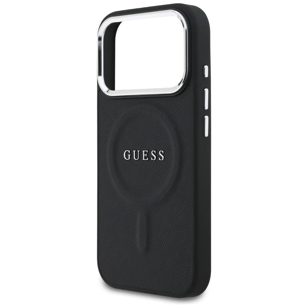 Capa Guess Hardcase Classic Logo MagSafe - iPhone 17 Pro - Preto