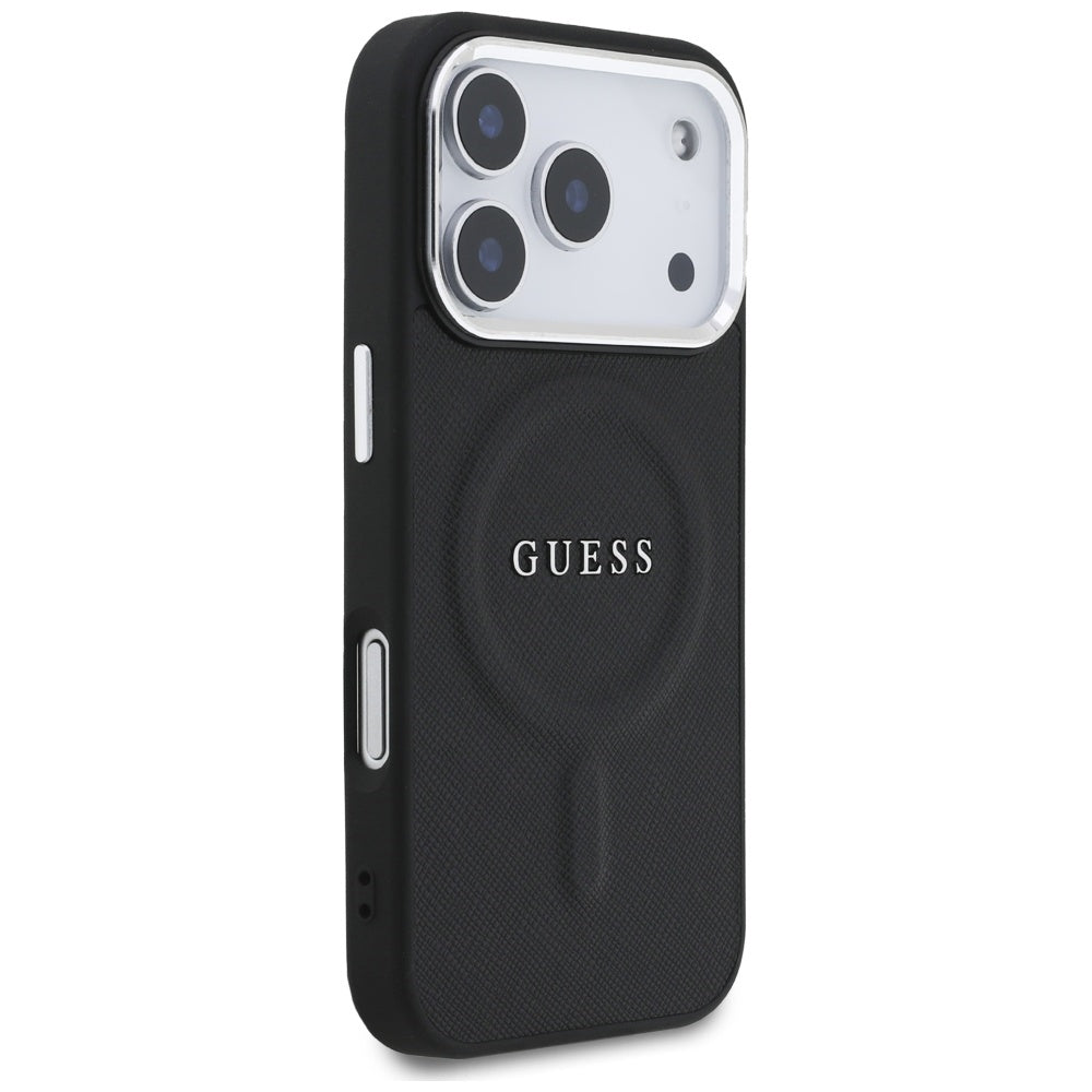 Capa Guess Hardcase Classic Logo MagSafe - iPhone 17 Pro - Preto