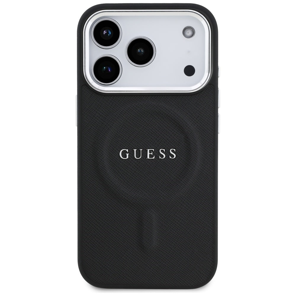 Capa Guess Hardcase Classic Logo MagSafe - iPhone 17 Pro - Preto