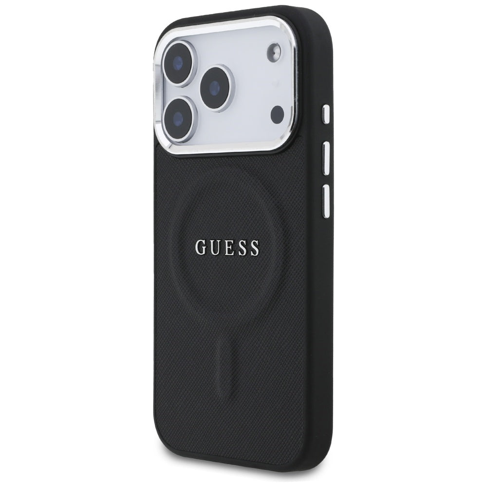 Capa Guess Hardcase Classic Logo MagSafe - iPhone 17 Pro - Preto