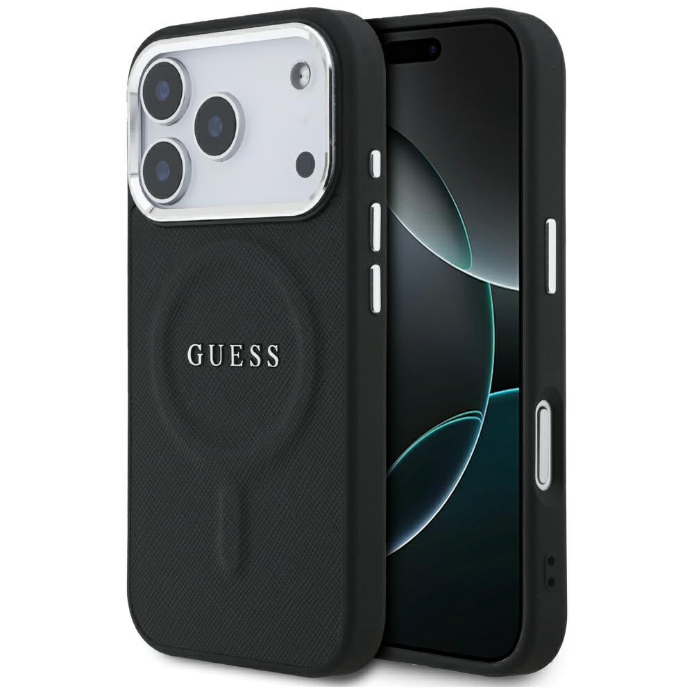 Capa Guess Hardcase Classic Logo MagSafe - iPhone 17 Pro - Preto