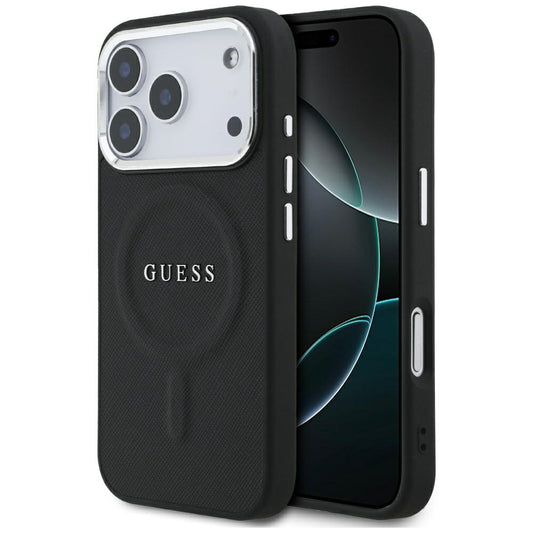 Capa Guess Hardcase Classic Logo MagSafe - iPhone 17 Pro - Preto