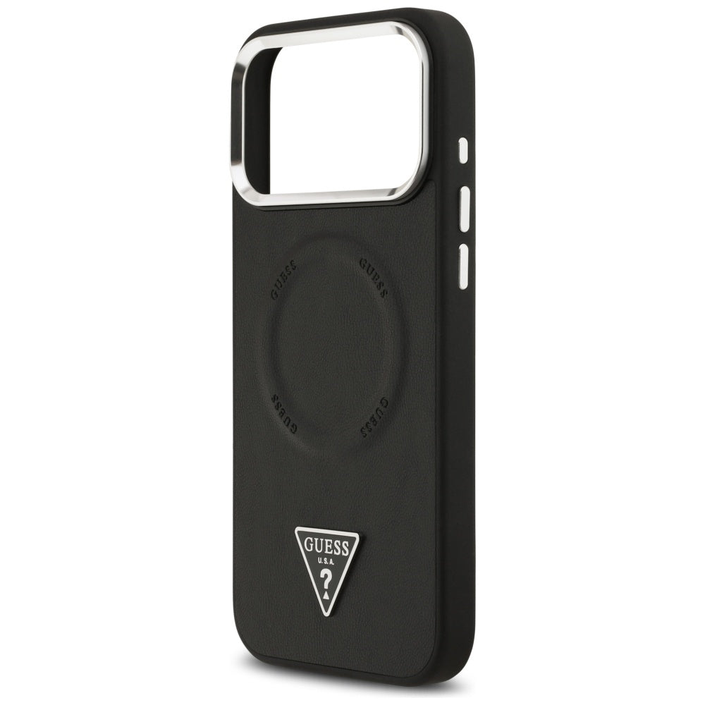 Capa Guess Hardcase Triangle Logo MagSafe - iPhone 17 Pro Max - Preto
