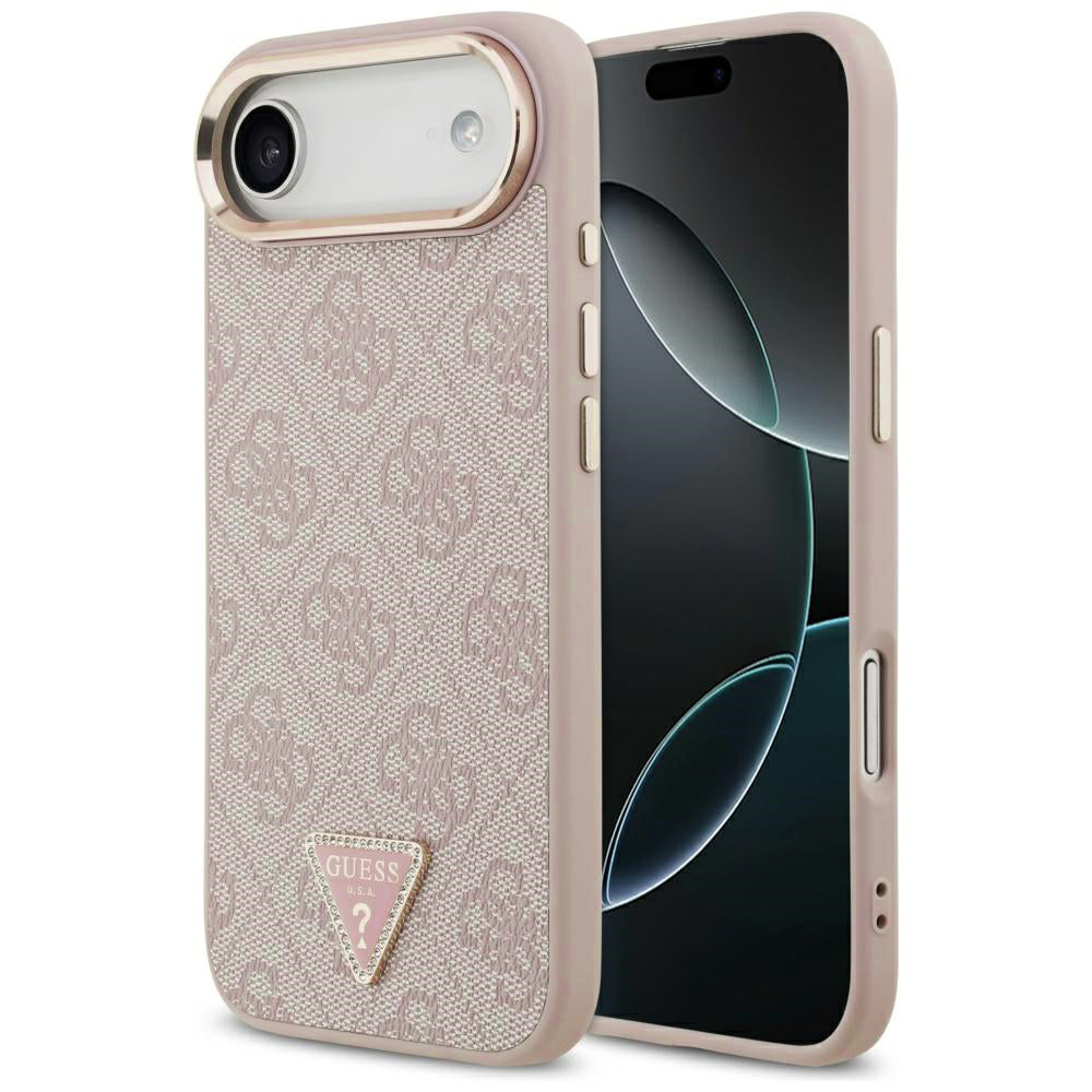 Guess - Hardcase 4G Triangle Logo MagSafe (GUHMP17MP4GTDGMP) - iPhone 17 Air - Pink