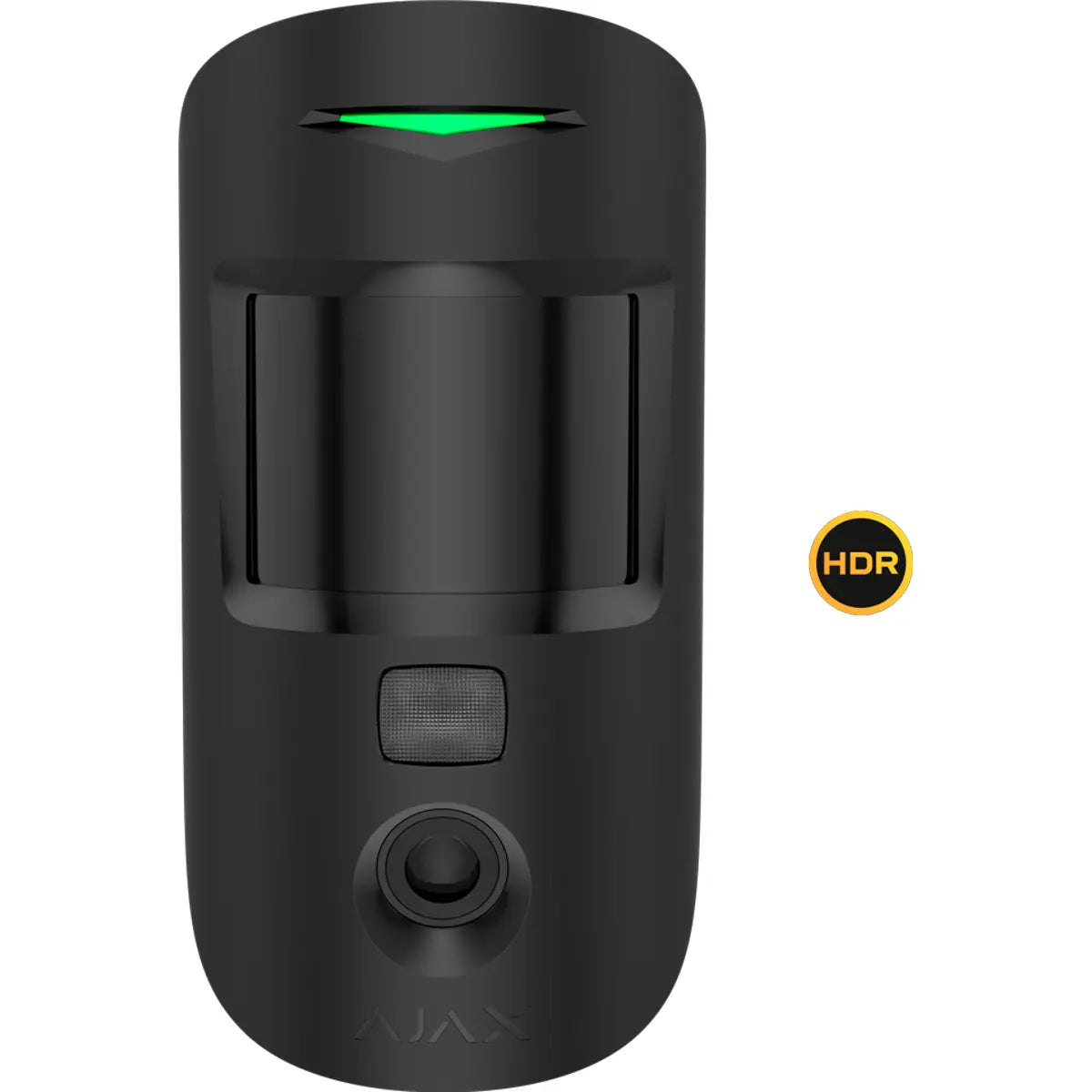 Sensor de movimento PIR c/ câmara VGA HDR para parede - preto