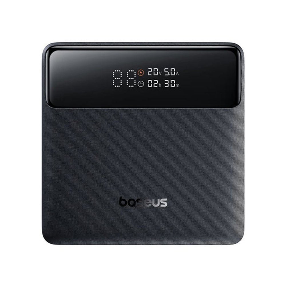 Baseus Blade H1 Lite - Power Bank 20000mAh 100W com Ecrã Digital e Cabo USB-C - Preto