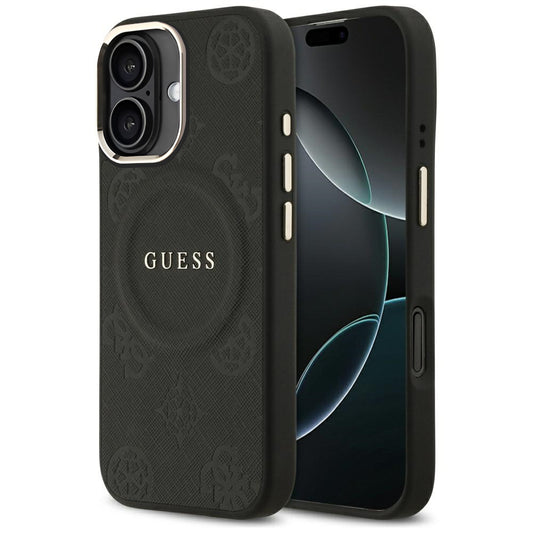 Guess - Peony Hot Stamp MagSafe (GUHMP17SPSAMSECK) - iPhone 17 - Black