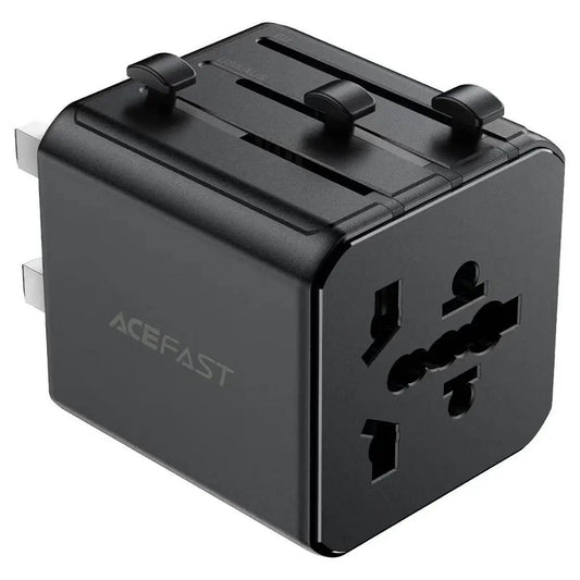 Acefast - Adaptador de Viagem (Z11) - Preto