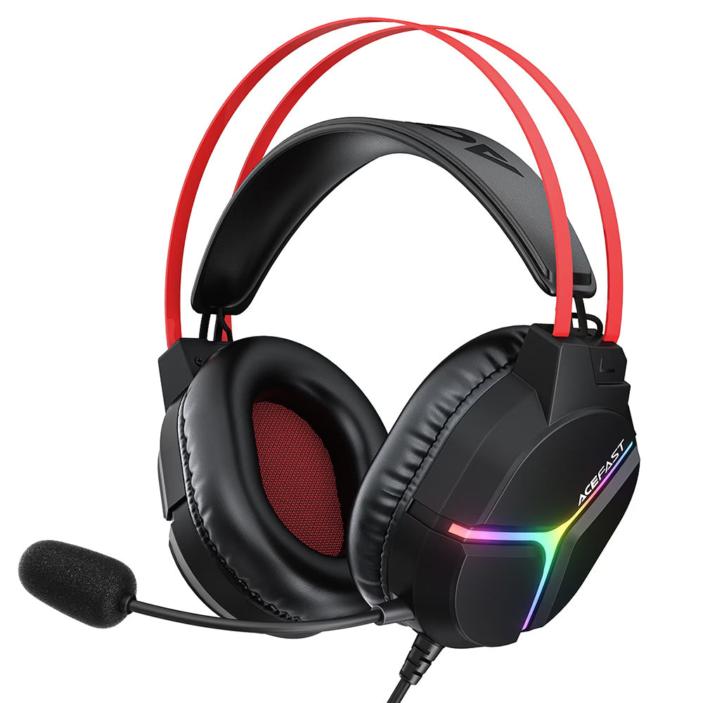 Acefast - Auscultadores Gaming com Fio (H16) - Preto