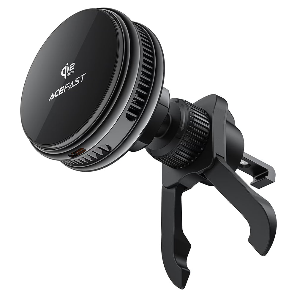 Acefast - Suporte de Carro com Carregamento Sem Fios (D66) - Preto